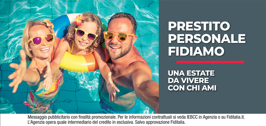 Agenzia SMG SRL Fiditalia | Ragusa, GELA | Prestito Personale Fidiamo - Ti aspettiamo per realizzare i tuoi progetti. Messaggio pubblicitario con finalità promozionale. Per le informazioni contrattuali si veda IEBCC in Agenzia o su Fiditalia.it. L’Agenzia opera quale intermediario del credito in esclusiva. Salvo approvazione Fiditalia.